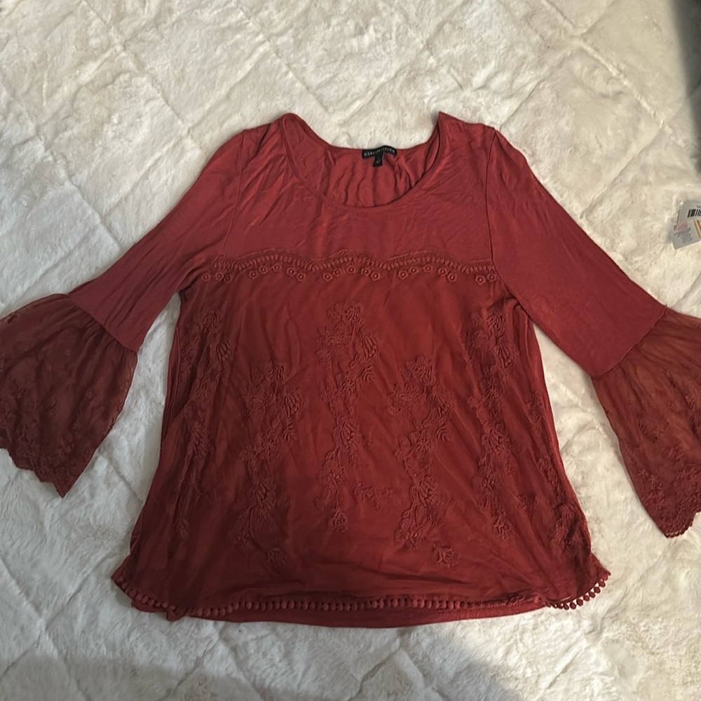 Signature Studio bell sleeve